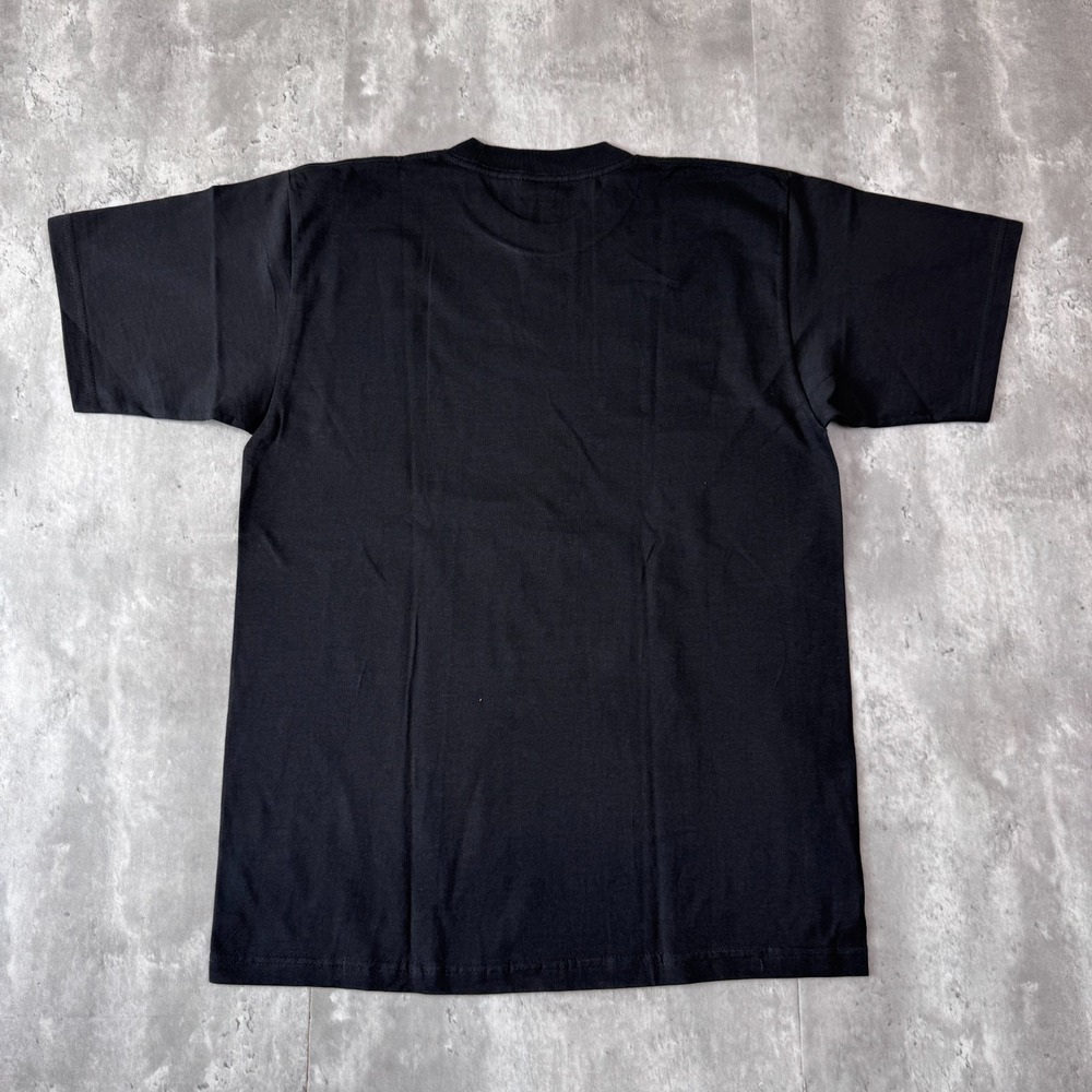 Vintage Skull and Bones T-Shirt Mens L AOP Biker Goth Punk Mexican Bootleg - Picture 4 of 7